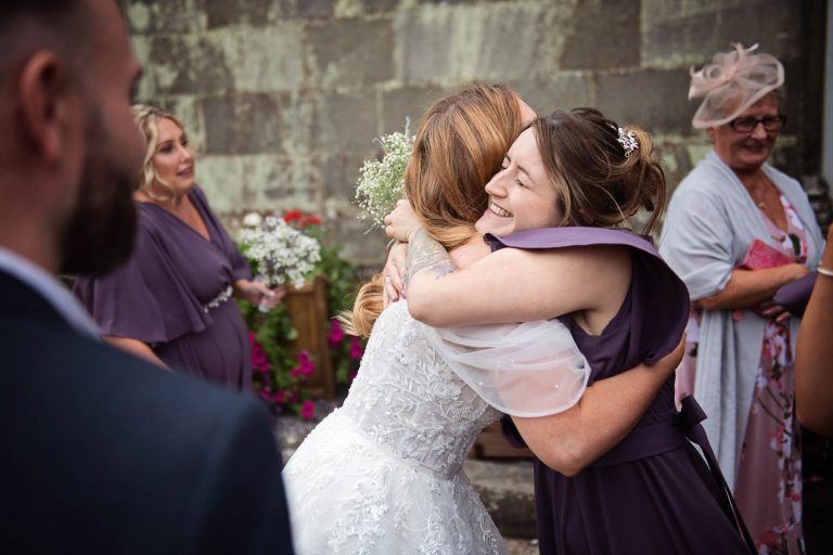Relaxed moments taken by Blooming Photography at a wedding at Margam Country Park.