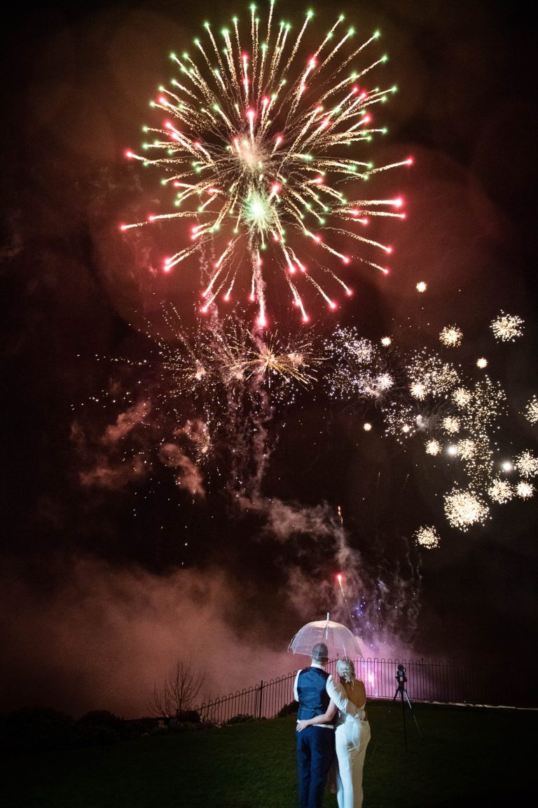 Fireworks at Kingscote Barn