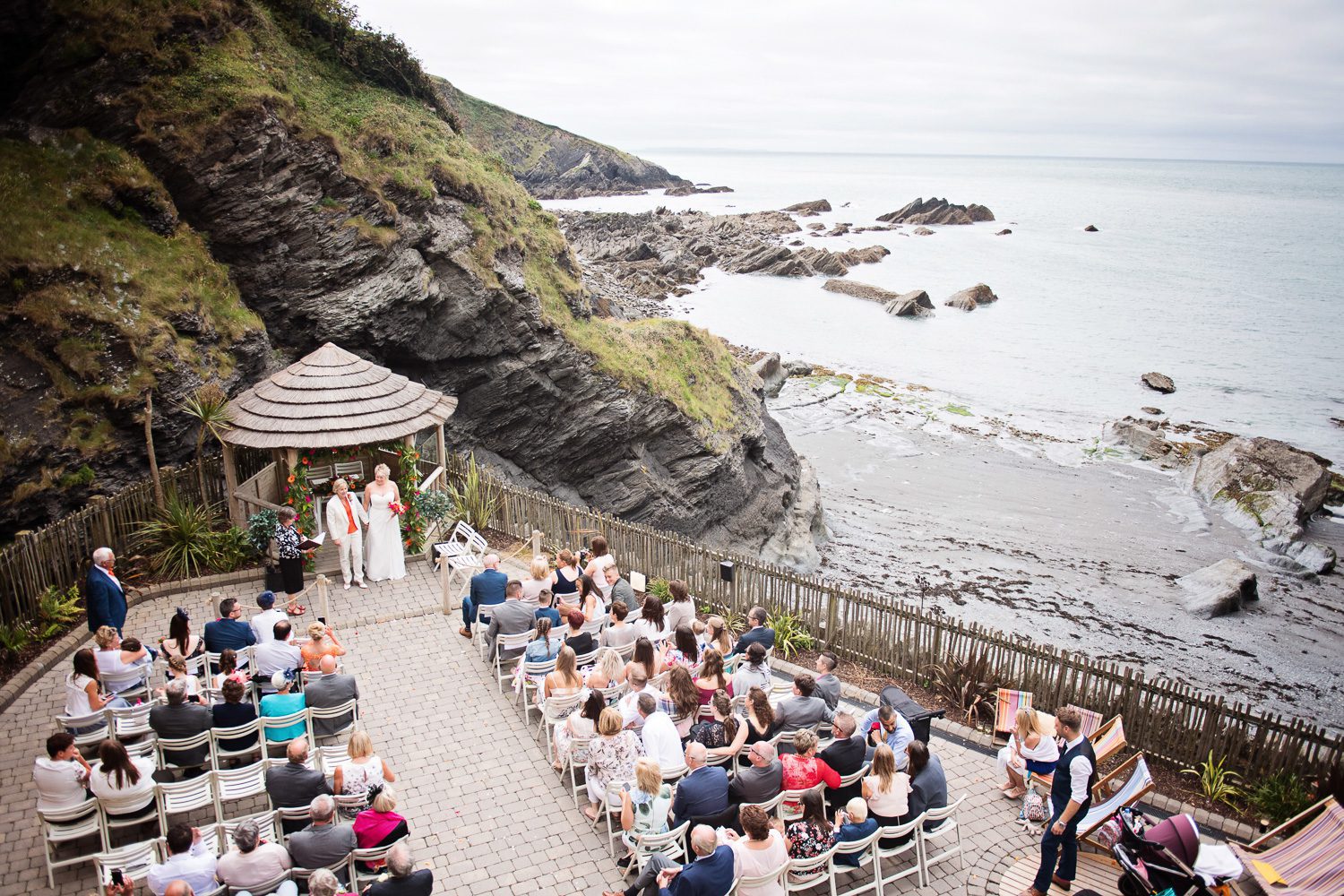 Tunnel Beaches Wedding Photography | Devon Wedding